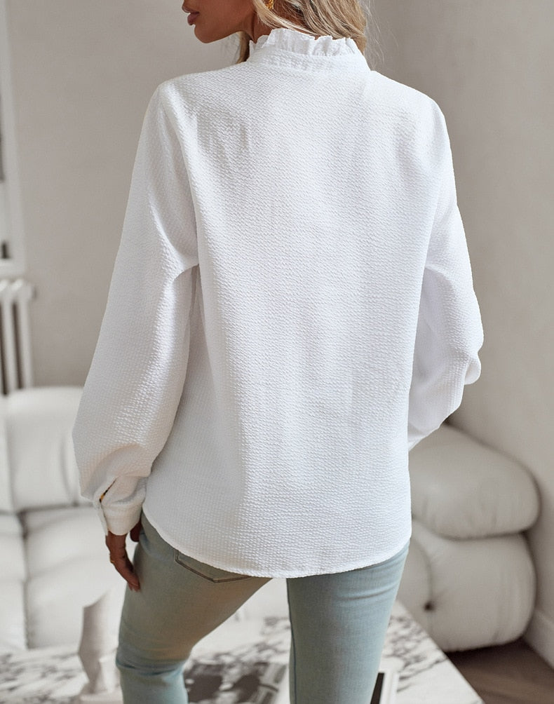 Agnete - Elegant blouse