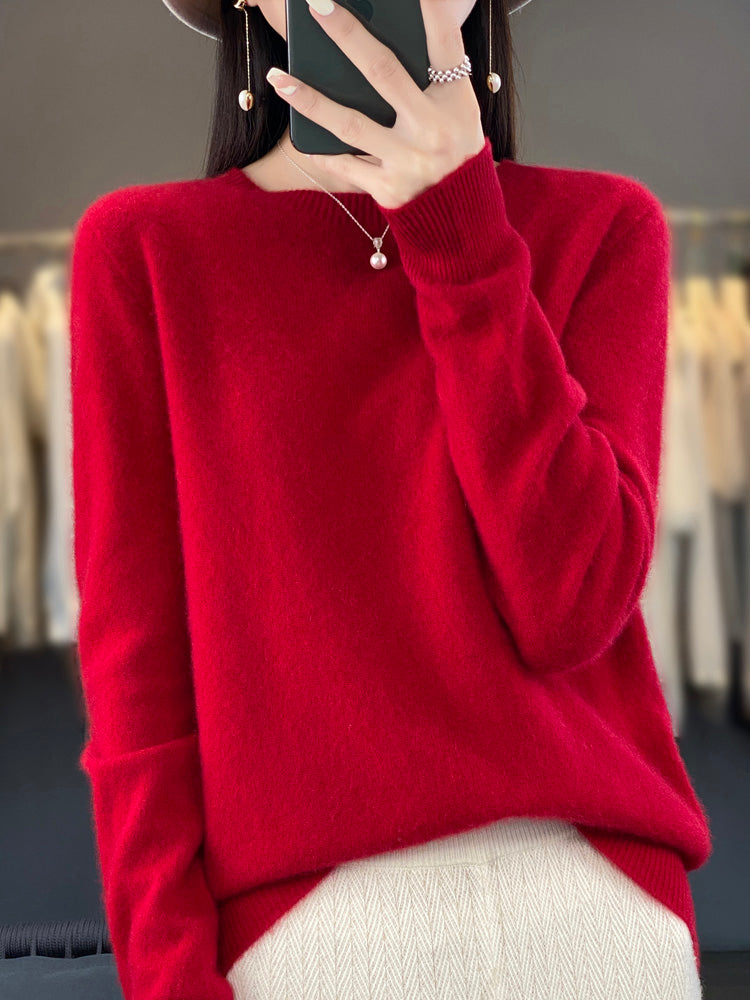 Anette - Warm sweater for cold days